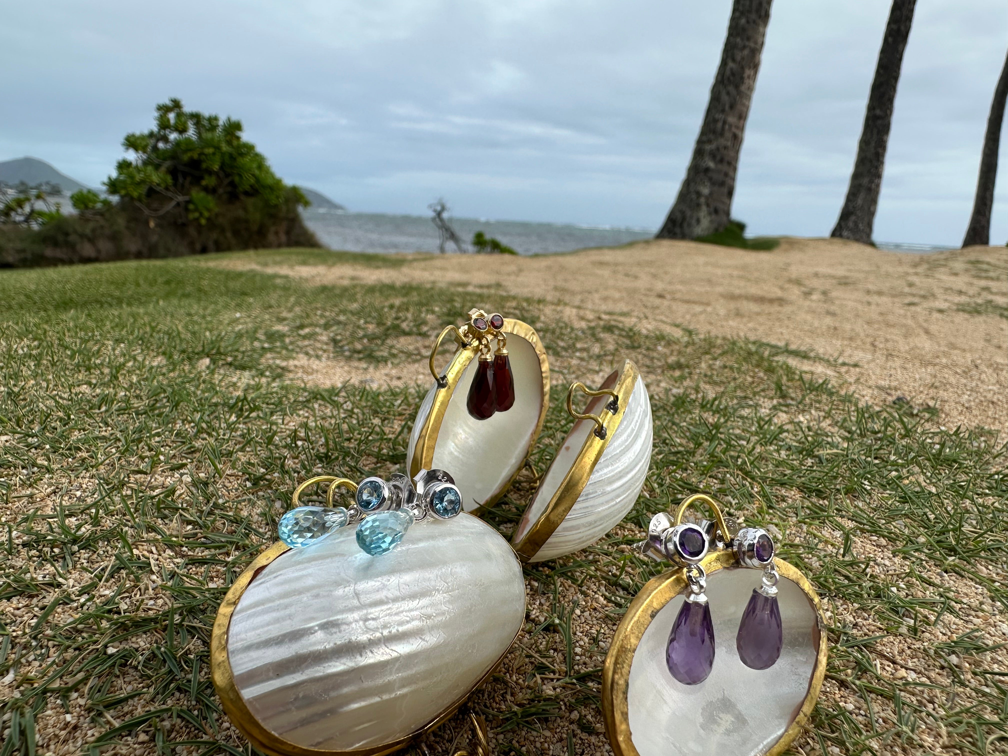 Gemstone Briolette Earrings