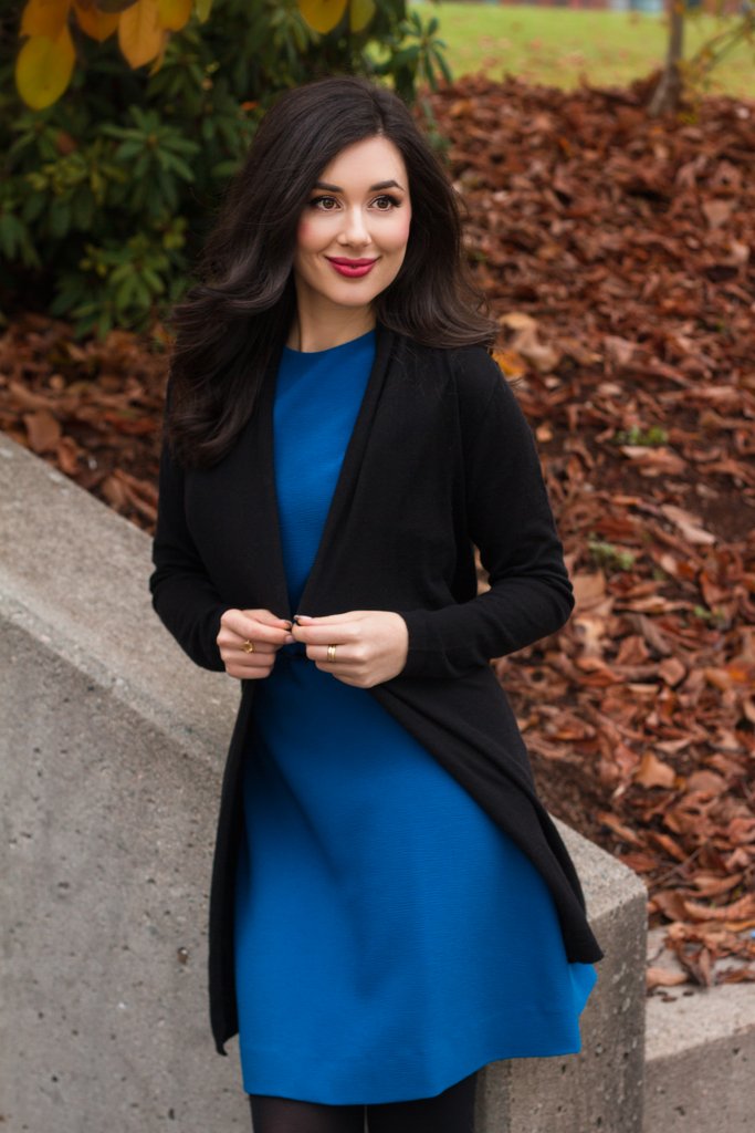 Cashmere Shawl Collar Cardigan