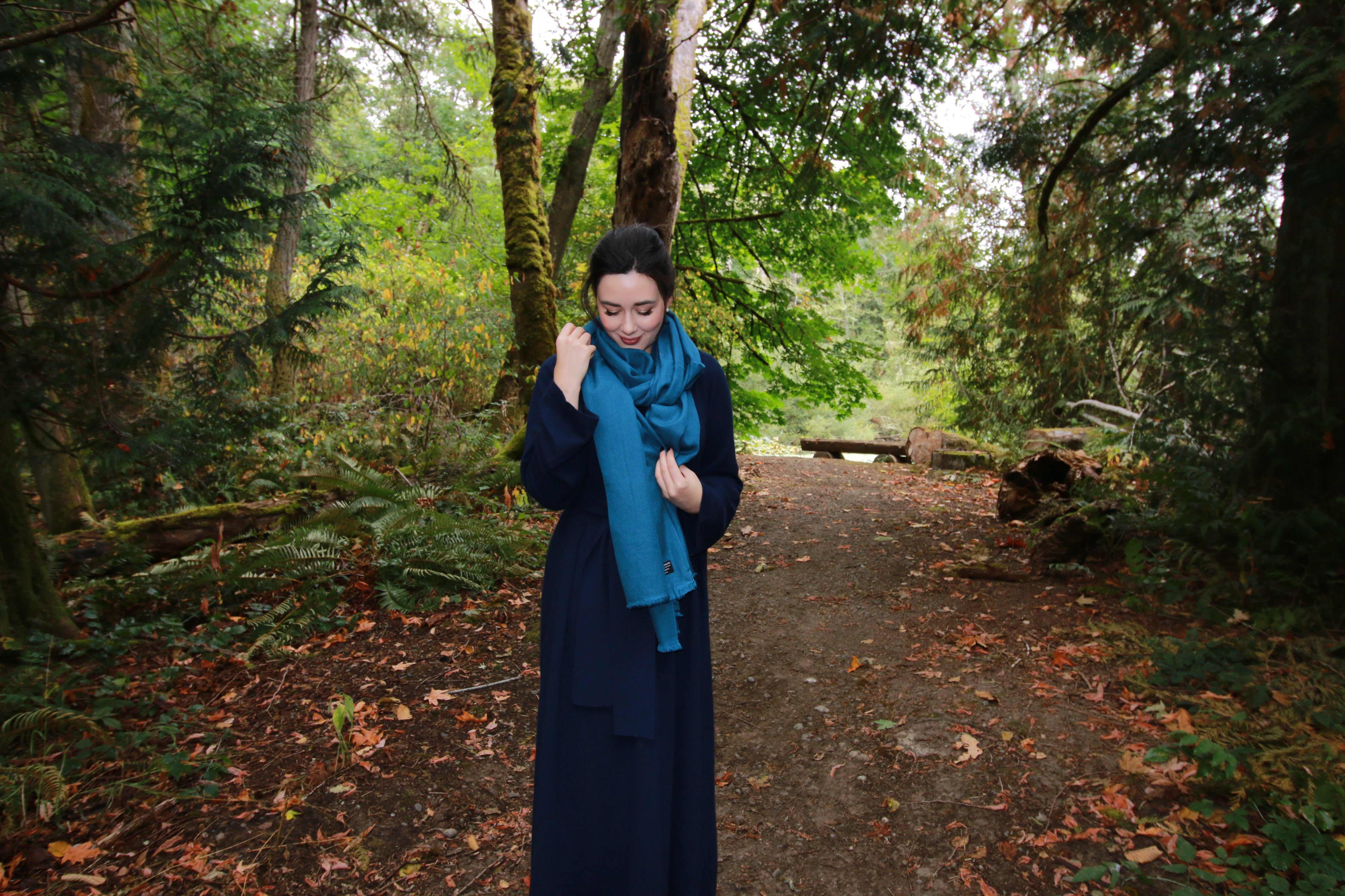 Rainbow Gem Cashmere Scarf Collection