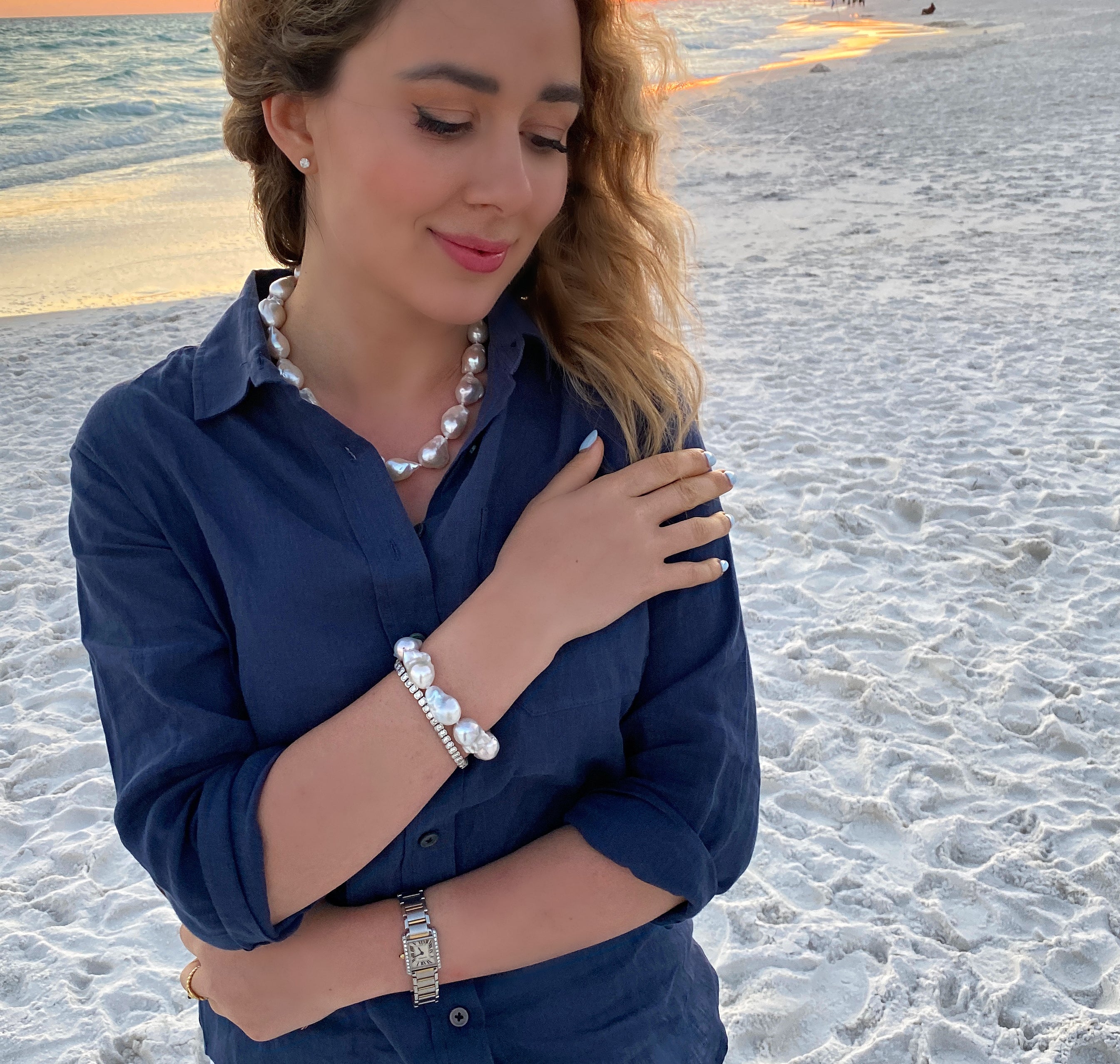 Baroque Twist Convertible Pearls