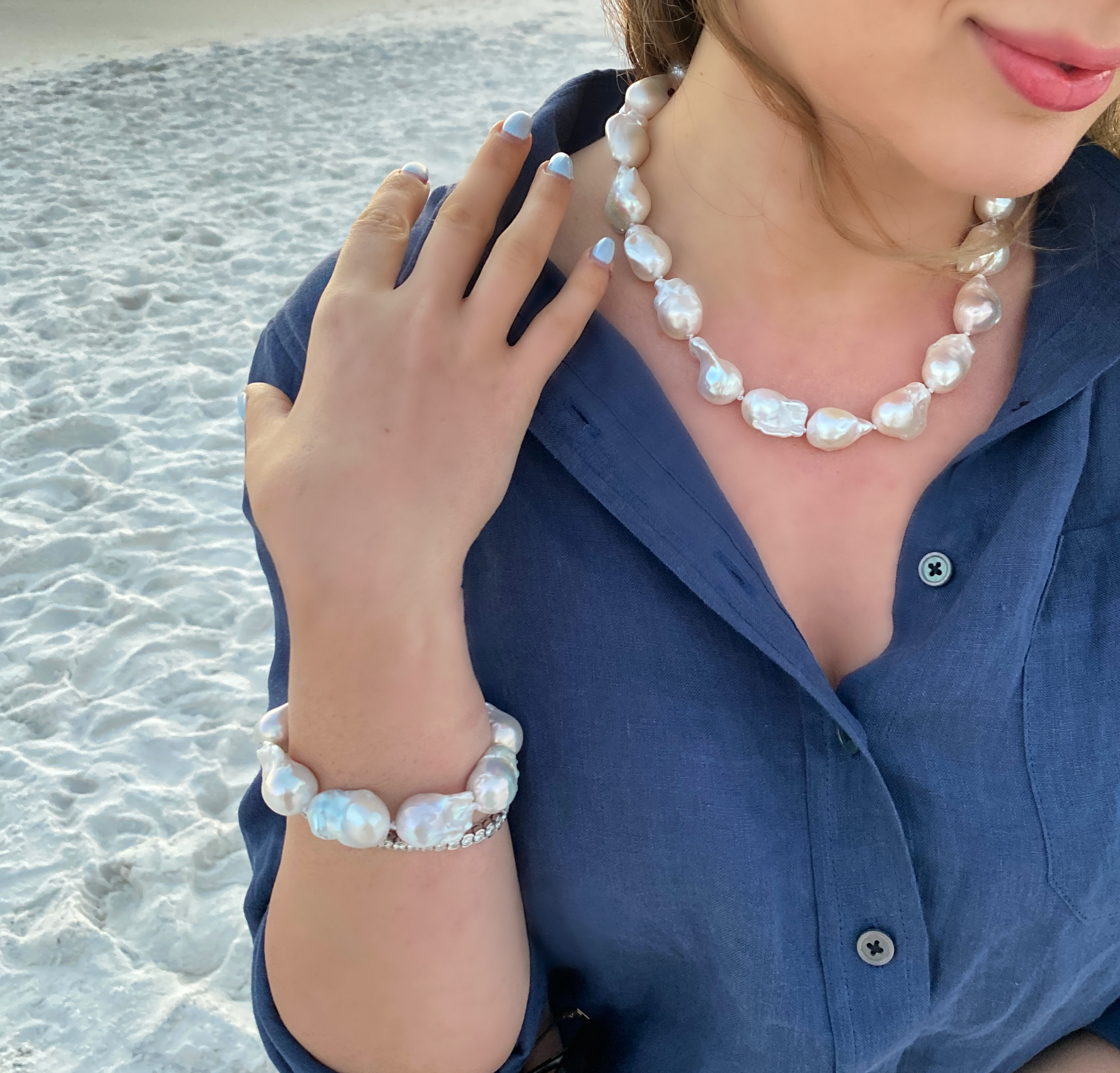 Baroque Twist Convertible Pearls