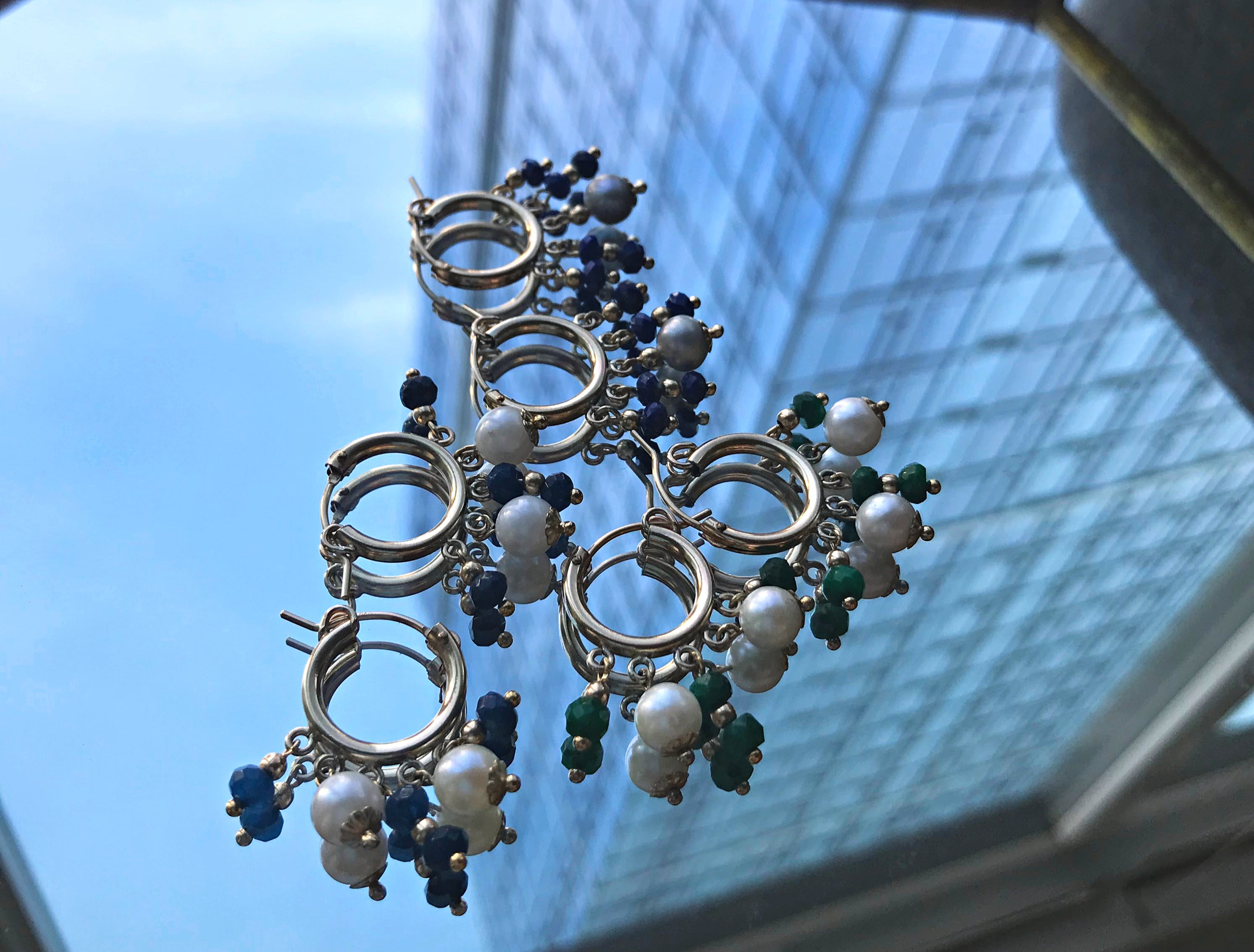 Gem Elixir Hoop Earrings