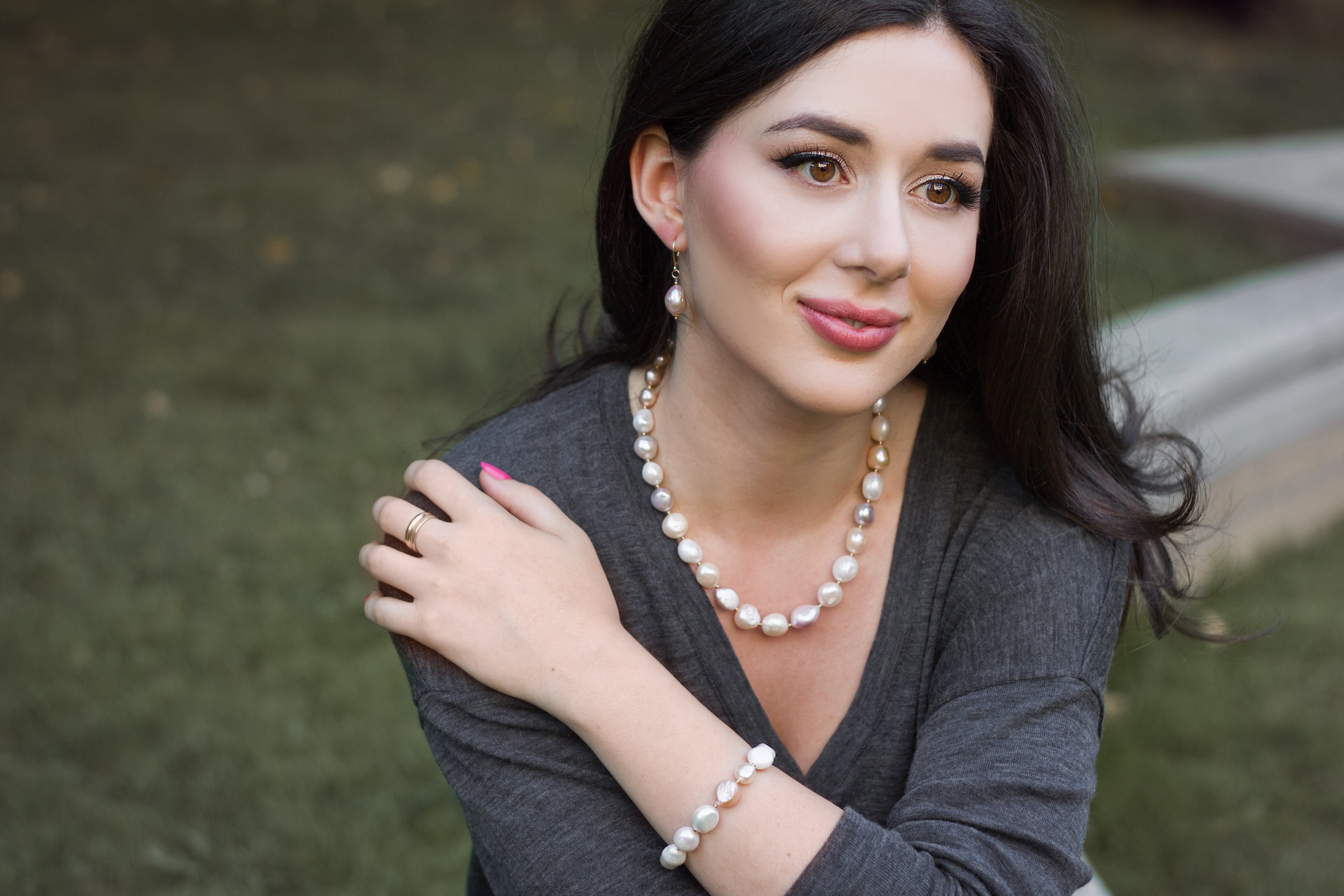 Baroque Ombré Necklace