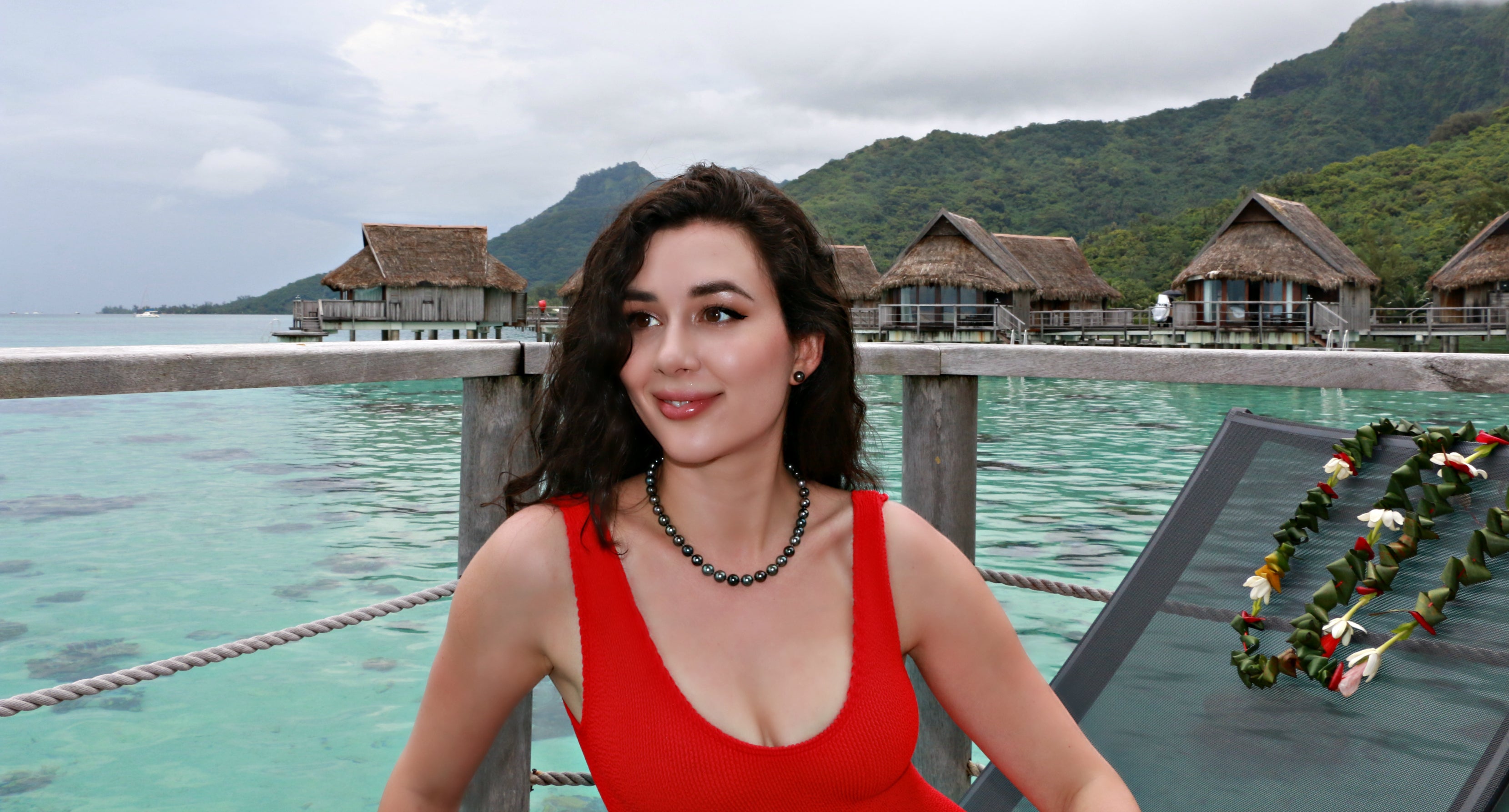 Tahitian Pearl Hand-Knotted Silk Necklace