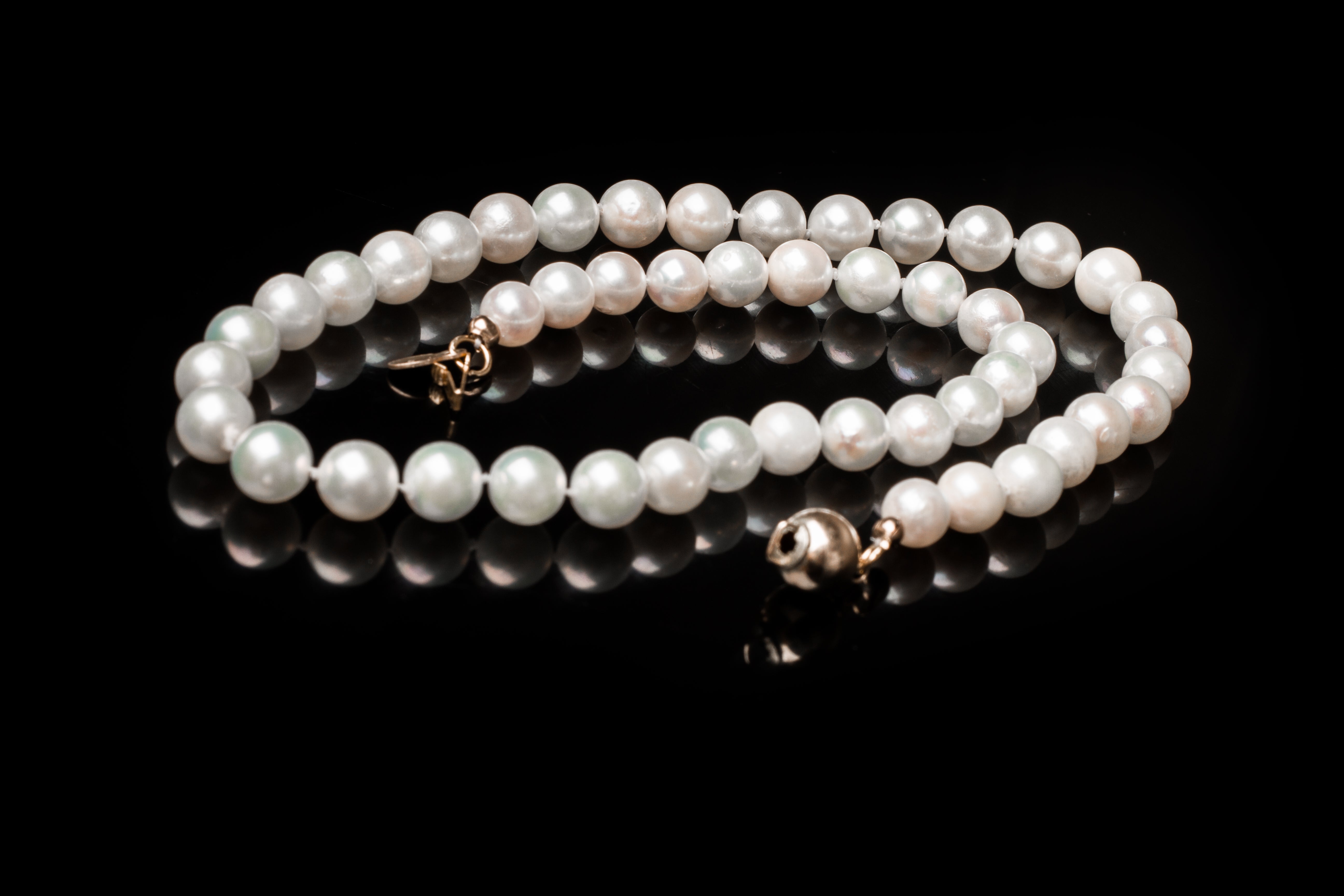 Akoya Hand Knotted Pearl Necklace
