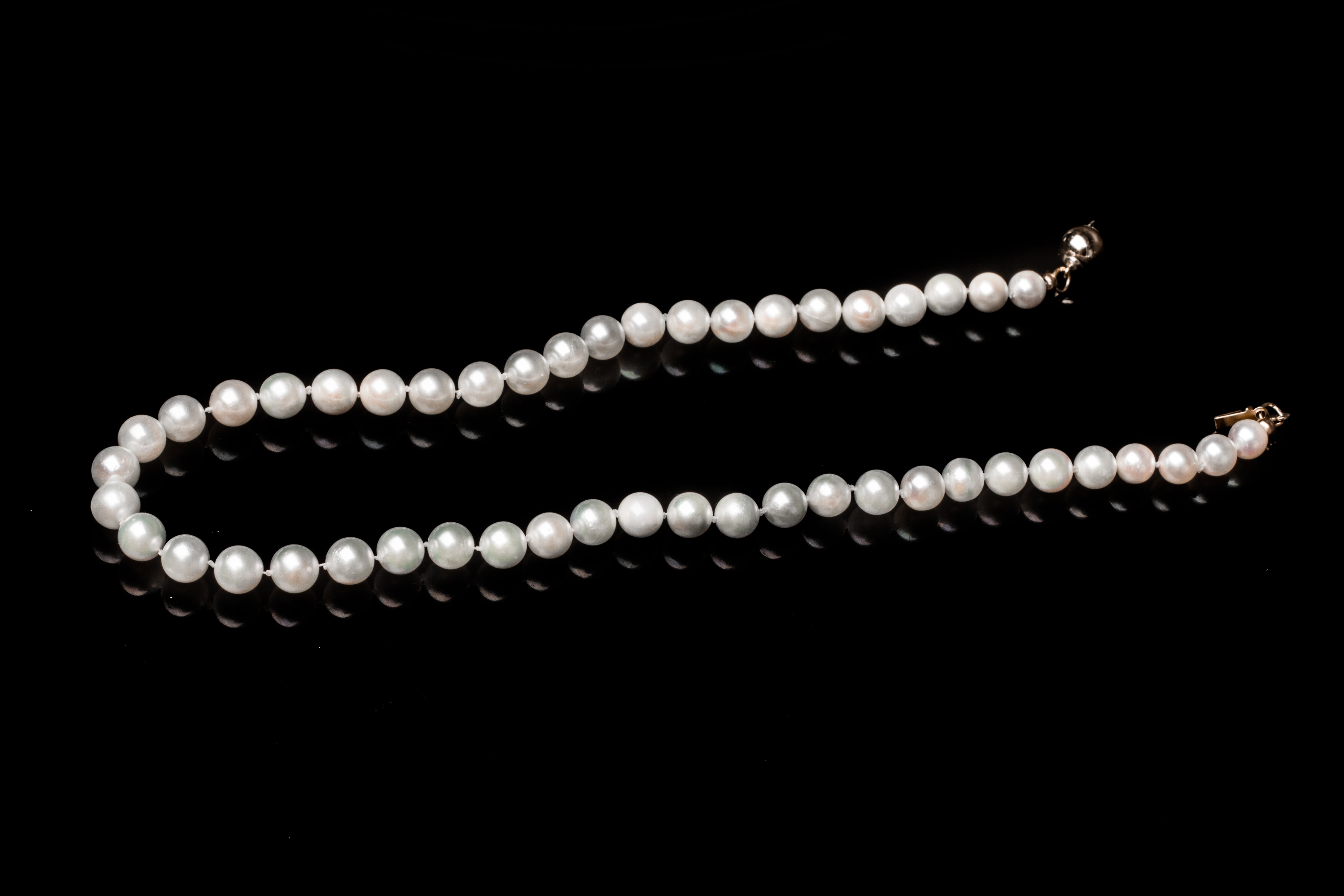 Akoya Hand Knotted Pearl Necklace