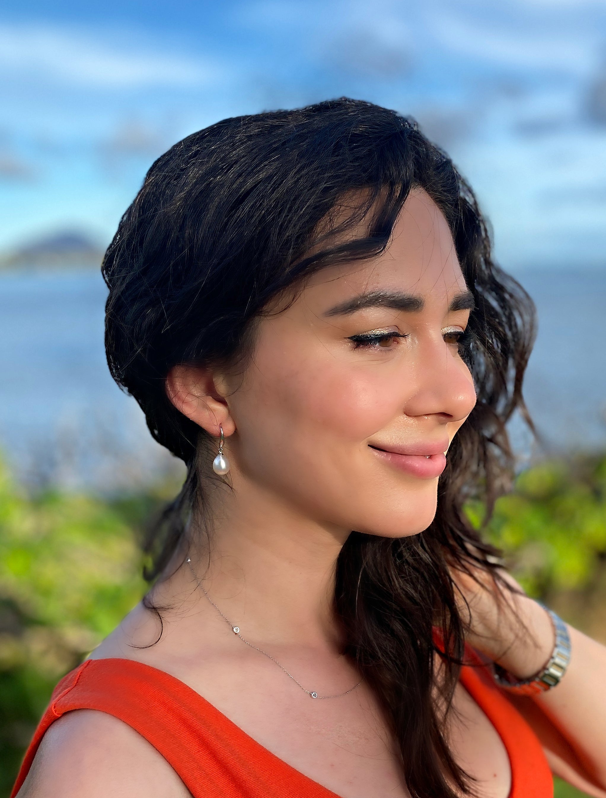 Berkshire Teardrop Pearl Earrings