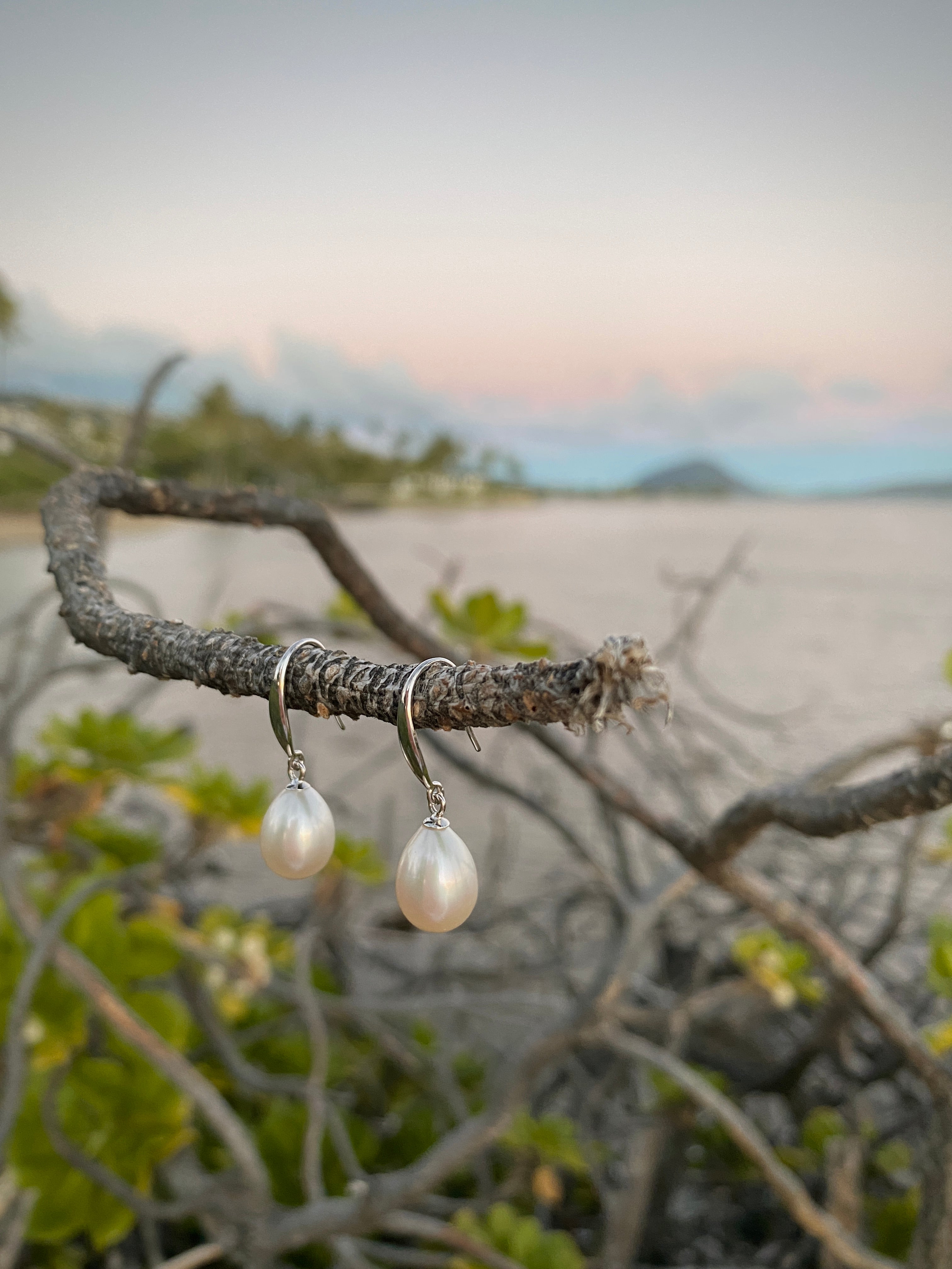 Berkshire Teardrop Pearl Earrings