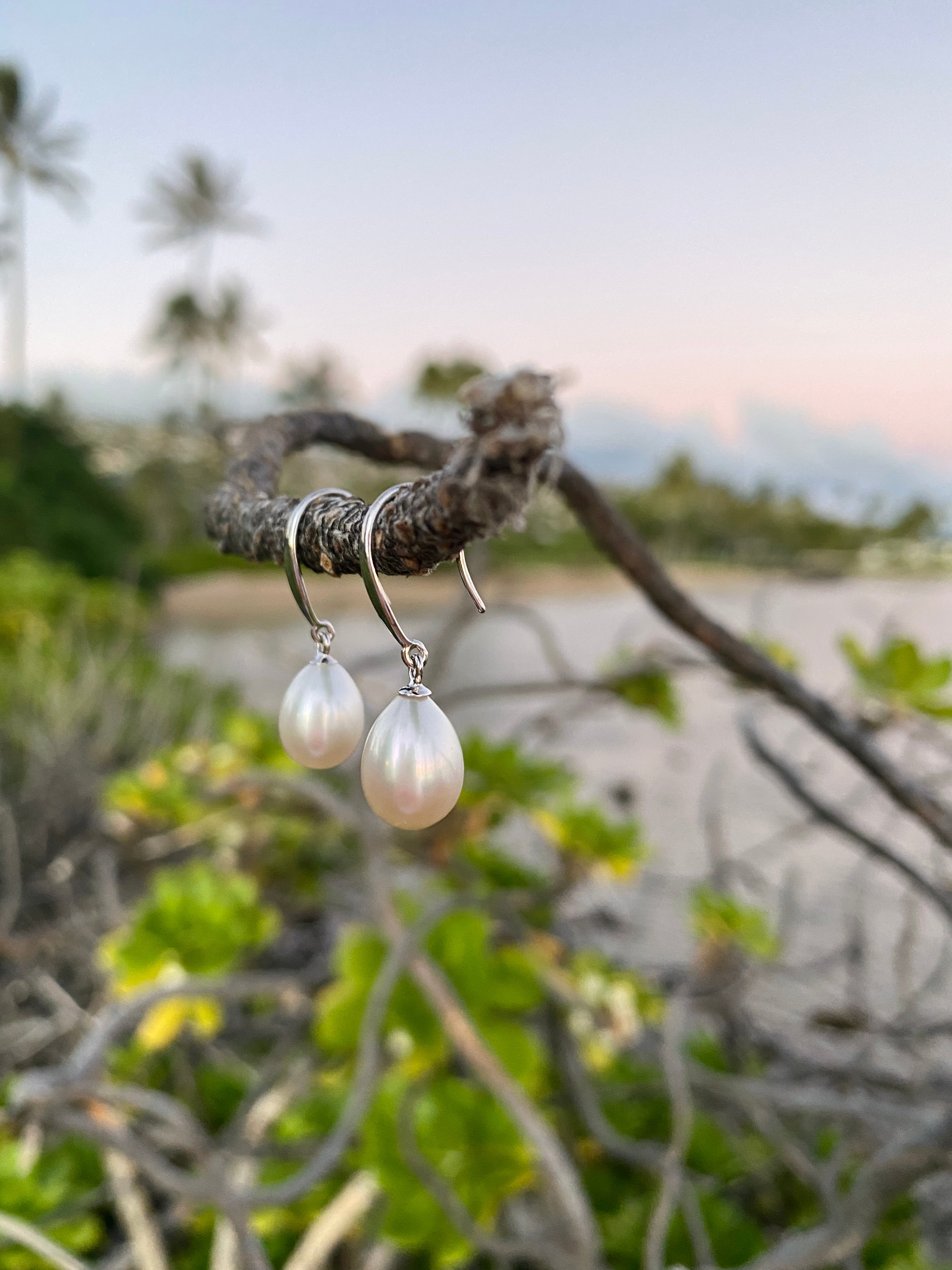 Berkshire Teardrop Pearl Earrings