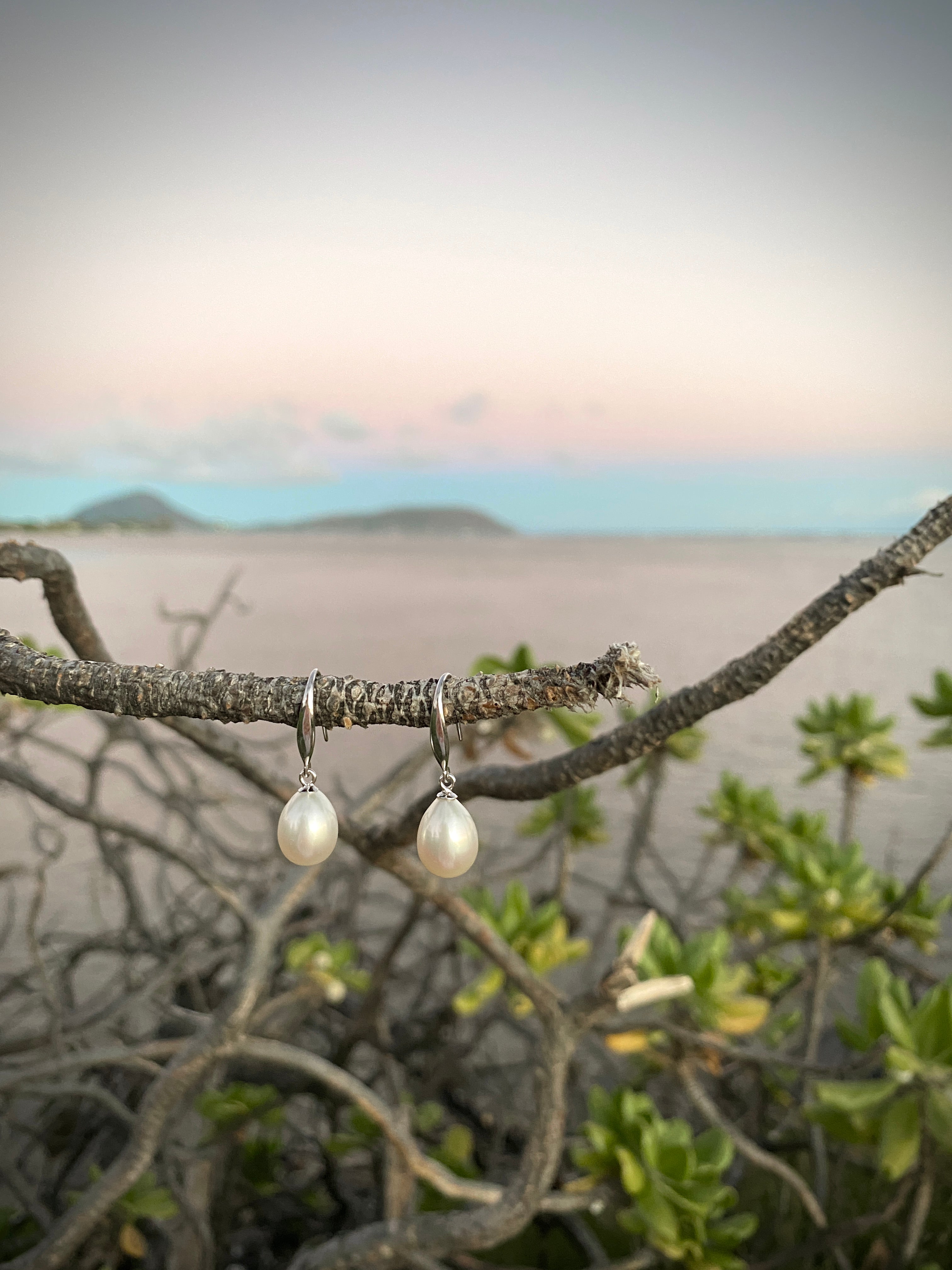 Berkshire Teardrop Pearl Earrings
