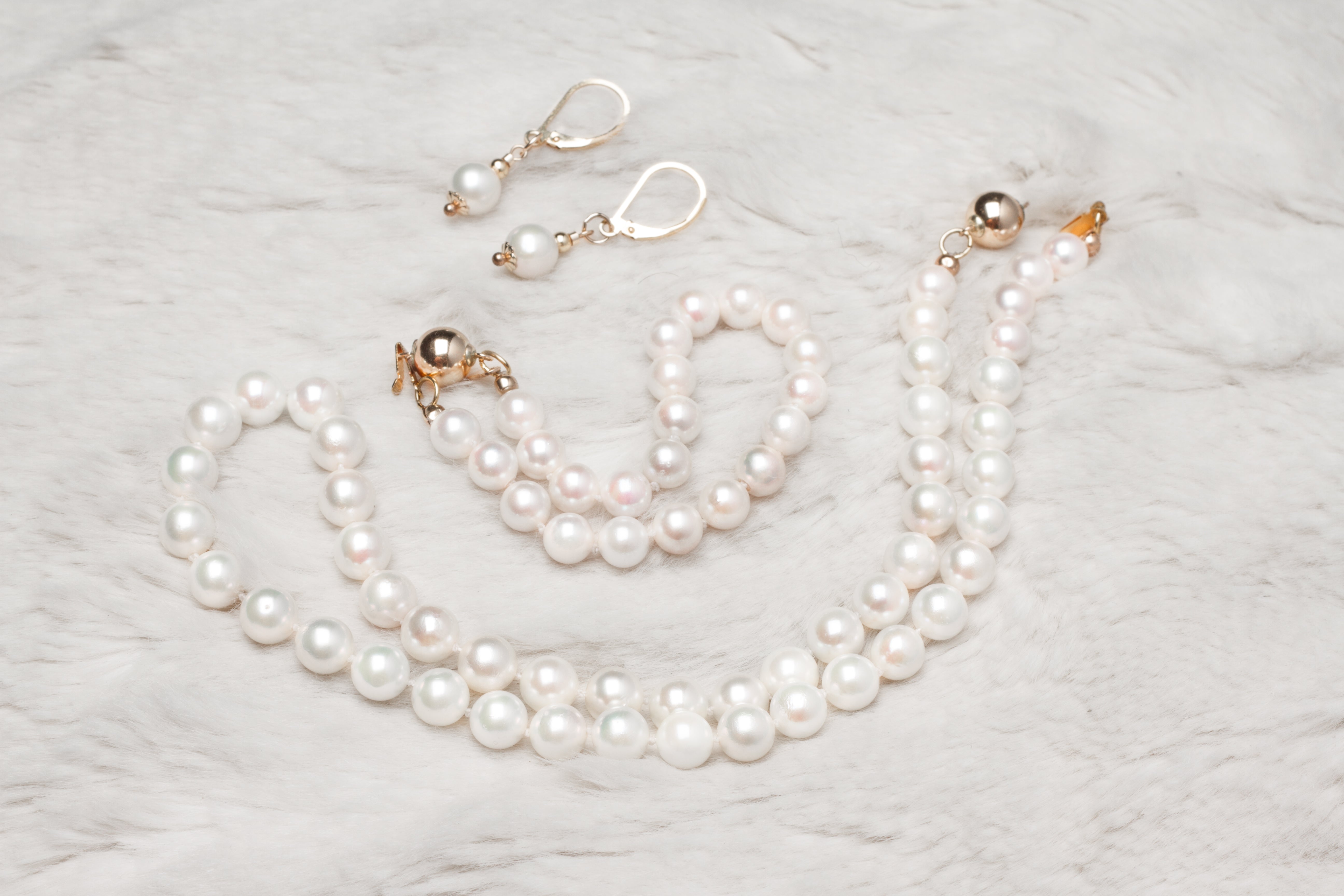 Akoya Pearl Pendent Earrings