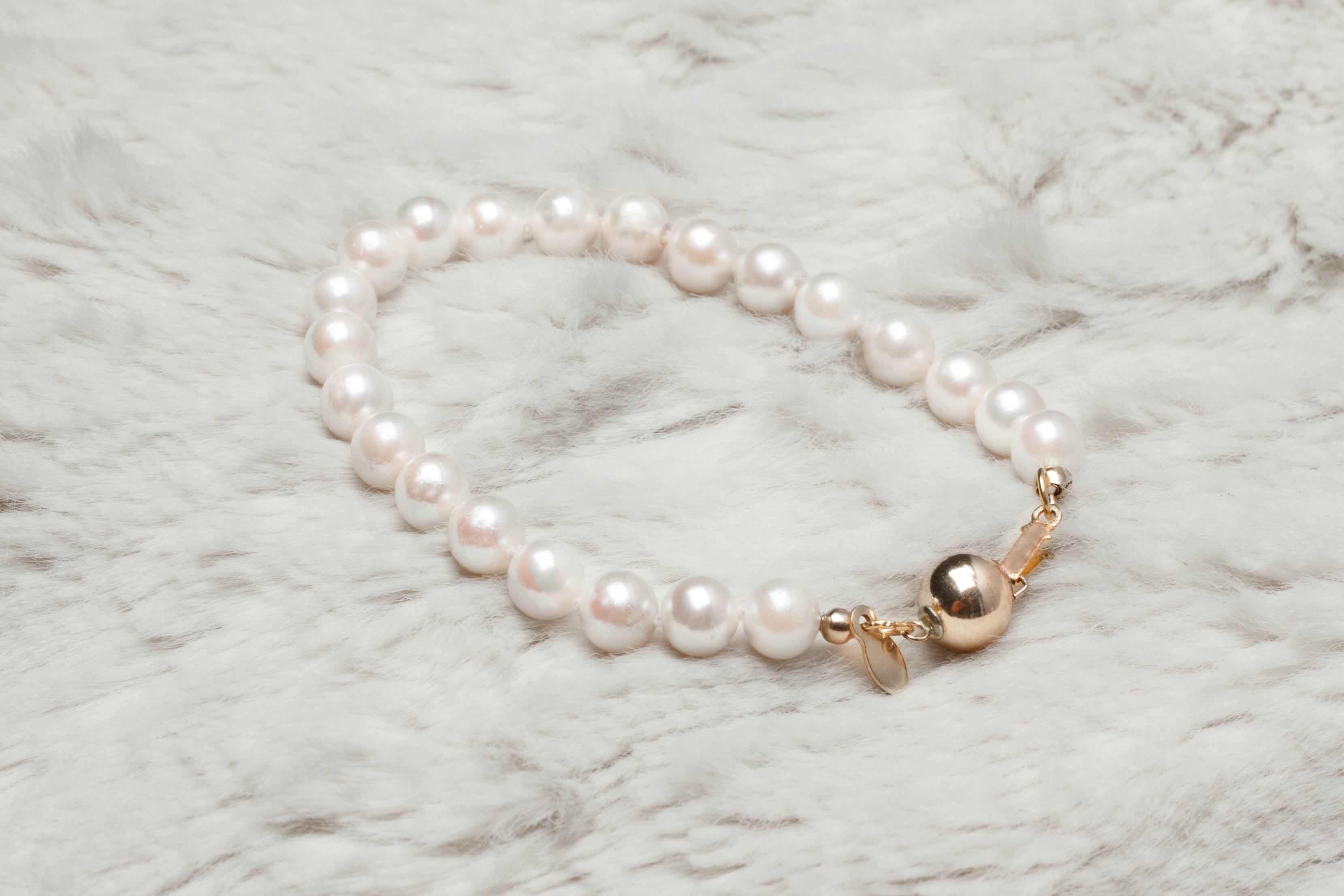 Akoya Hand Knotted Pearl Bracelet