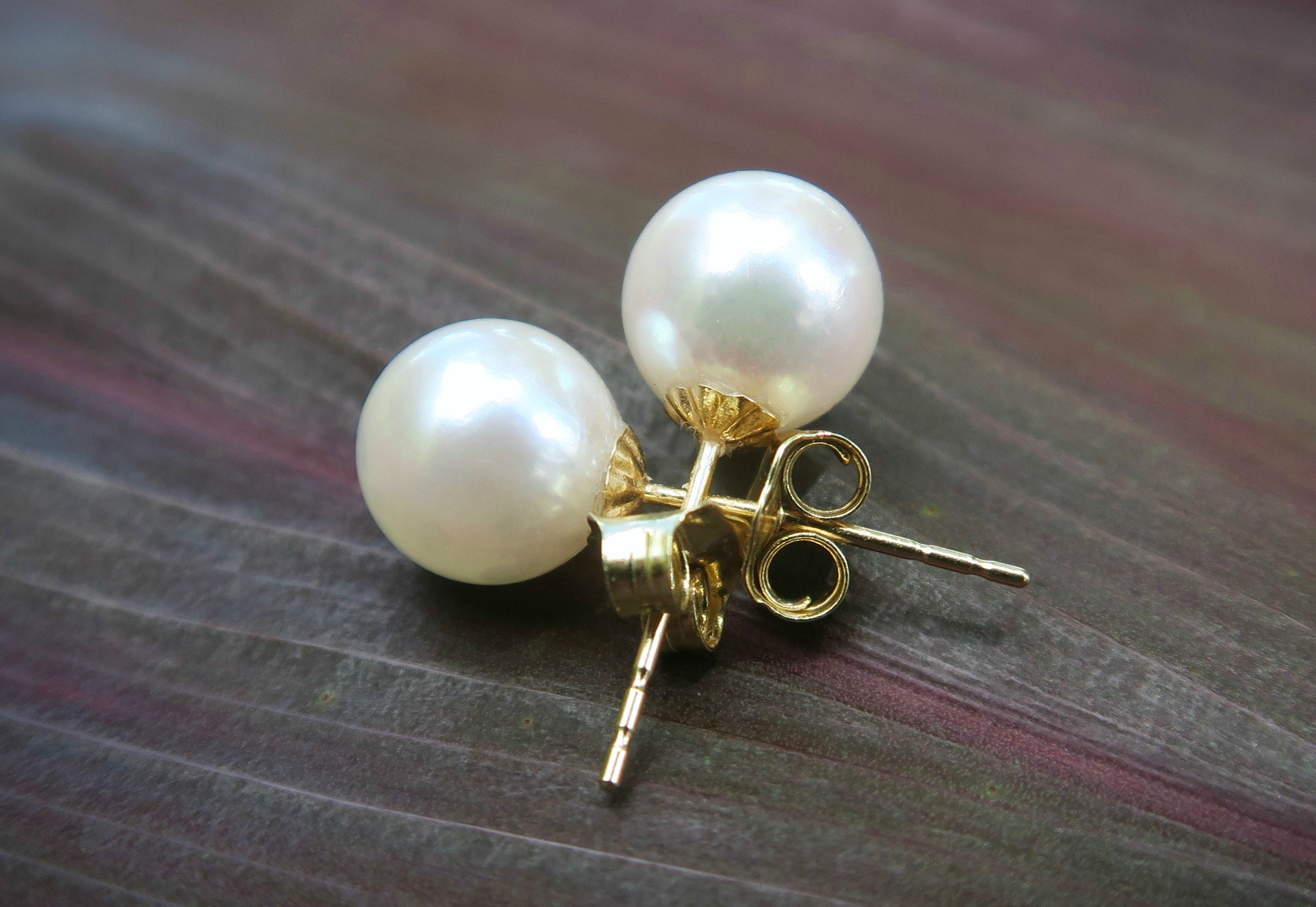 Akoya Celebration 18kt Gold Stud Earrings