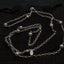 Dew Drop Pearl Silver Chain Necklace