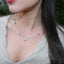 Dew Drop Pearl Silver Chain Necklace