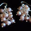 Pearl Berry Chandelier Earrings