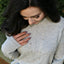 Dew Drop Pearl Silver Chain Necklace