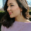 Pearl Berry Chandelier Earrings