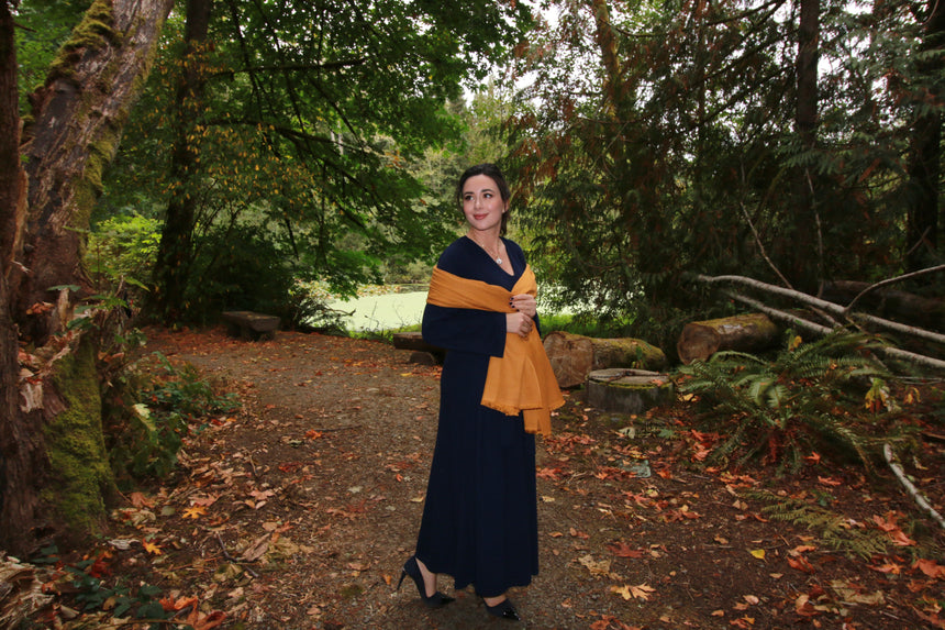 Rainbow Gem Cashmere Scarf Collection