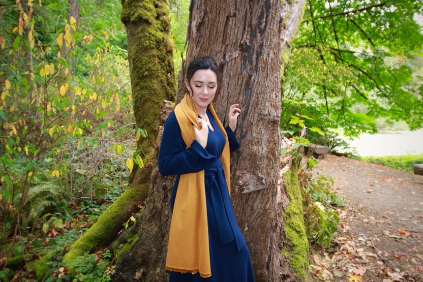 Rainbow Gem Cashmere Scarf Collection