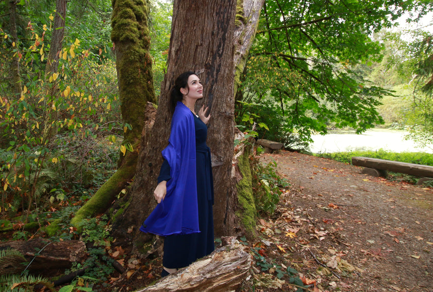 Rainbow Gem Cashmere Scarf Collection
