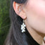 Pearl Berry Chandelier Earrings