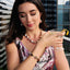 Orchidée Royale Baroque Hand-Knotted Bracelet