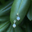 Peridot and Pearl Earrings