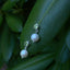 Peridot and Pearl Earrings