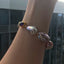 Orchidée Royale Baroque Hand-Knotted Bracelet