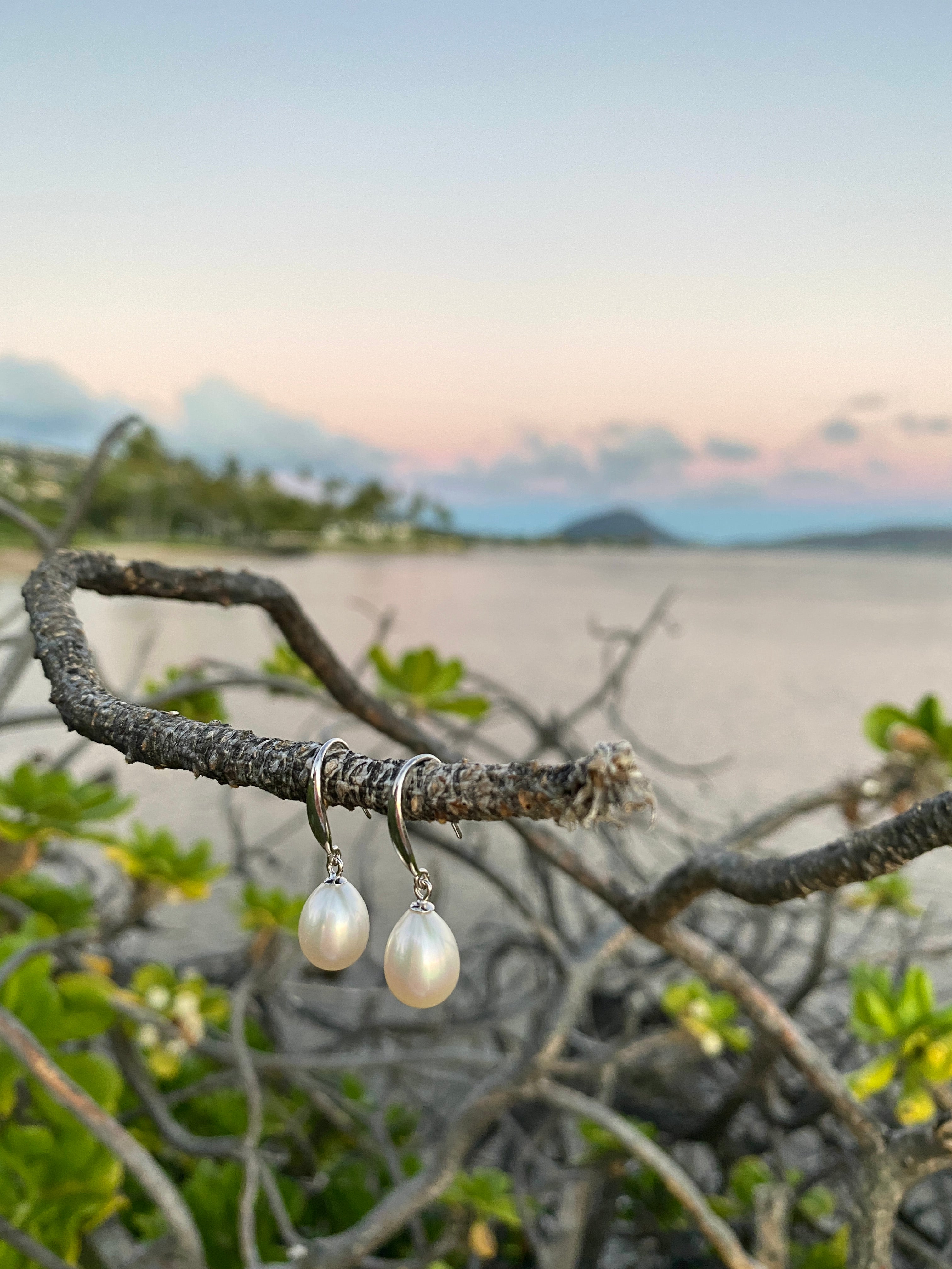 Berkshire Teardrop Pearl Earrings