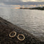 Twist Solid 14kt Gold Hoops