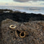Twist Solid 14kt Gold Hoops
