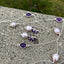 Petite Orchidée Amethyst Baroque Earrings